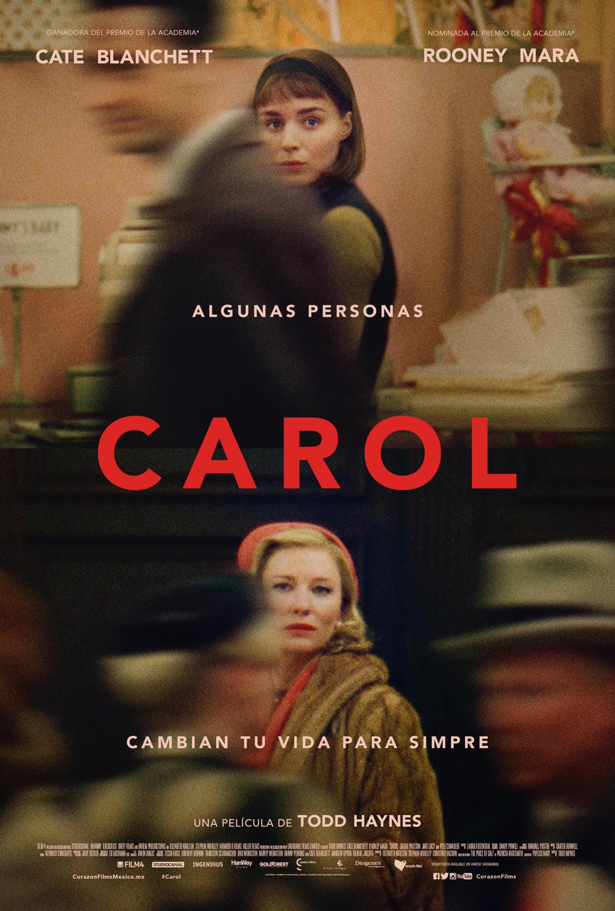 Carol/ La cinta que falto en la categoría de mejor Película
