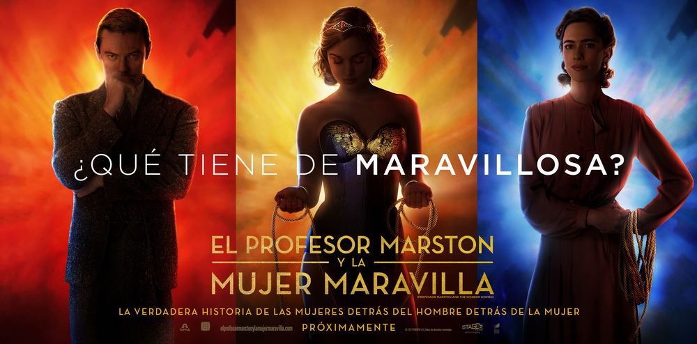 Profesor Marston y La Mujer Maravilla/ La historia detrás del Comic.